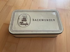 Reese Backwunder Blechdose 50er 60er Alte Backpulver Dose 25 x 14 x 6,5 Vintage