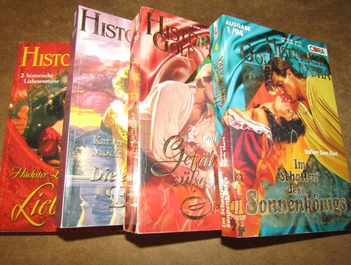 Historische liebesromane 4 - 5, liebesromane,