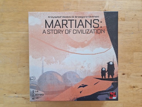 Brettspiel martians story - ,