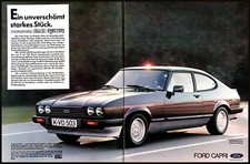 Ford Capri 2.8i Injection Originalwerbung 1981 Großformat