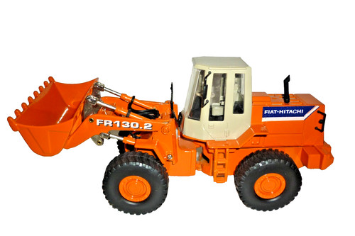 Ros metallmodell radlader fiat - metallmodell,