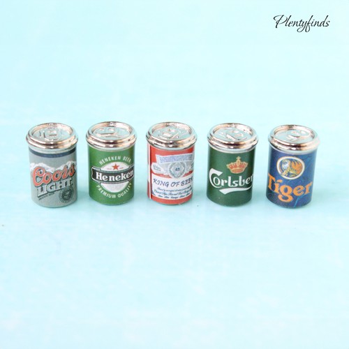Tlg miniatur bier getränke - 5-tlg.,