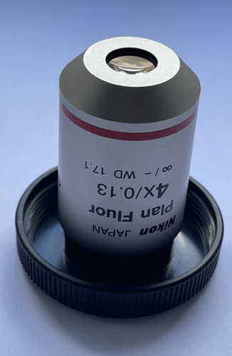 Nikon plan fluor 0 13 - 4x, 0,13