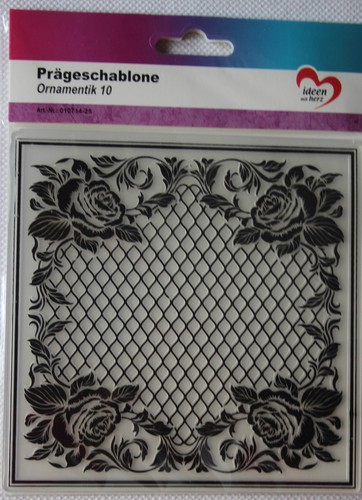 Prägeschablone ornamentik - prägeschablone, "ornamentik