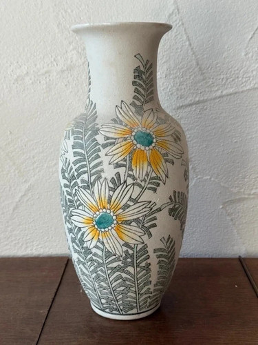 Große keramik vase mit - keramik,