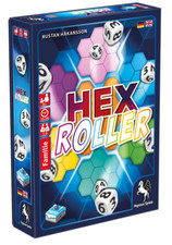 Würfelspiel HEX ROLLER schnell und trickreich - Pegasus Spiele - nur 1x genutzt!
