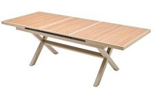 Aluminium-Gartentisch