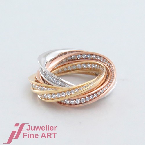 Fht 3er ring brillanten - -,