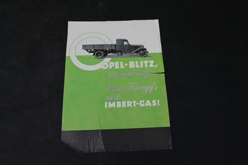 Alter druck opel blitz werbung - alter,