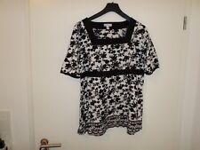 Schwarzweißes Oberteil von Your Life Your Fashion Größe 48 gebraucht