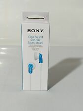 Sony MDR-E 9 LPL In-Ear Kopfhörer Signalübertragung  Kabel analog in Blau_0,04_5