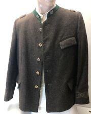 ☛ Braune  Miesbacher Trachten // Schützen // Jagdbläser Jacke Gr.:52 ☚