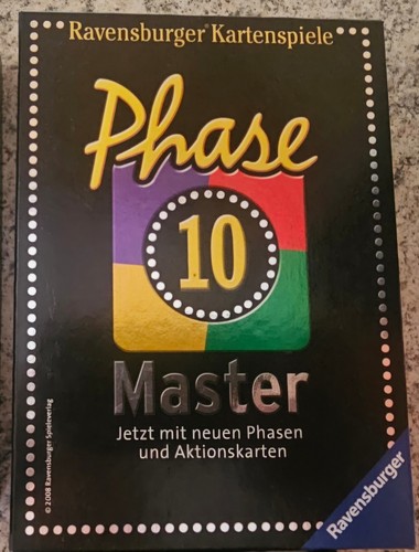 Kartenspiel phase master - phase, 10
