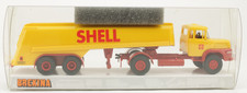 Krupp CUM Sattelzug Tankwagen Shell gelb Brekina 84016 1:87 H0 OVP [BK6-C7]