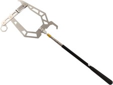 Bootshaken Einfädlerteleskop, Festmacher Haken mit Teleskopstange Langstrecken