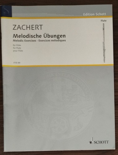 Zachert melodische übungen - zachert,