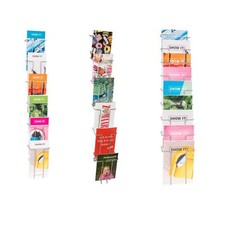 6-/ 9-Fach Wandprospekthalter