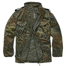 Mil-Tec US Fieldjacket Feldjacke M65 Flecktarn Bundeswehr Camouflage Camo Tarn