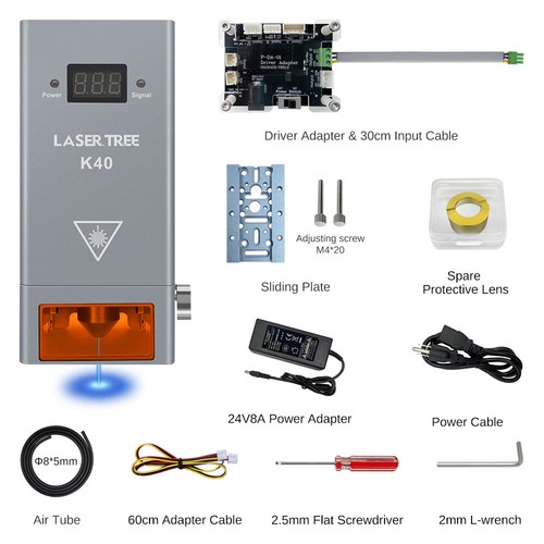 K40 40w optical power - k40,