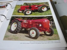 Traktoren Datenblatt Porsche 9 Dieselschlepper Super L Super Export, 1960