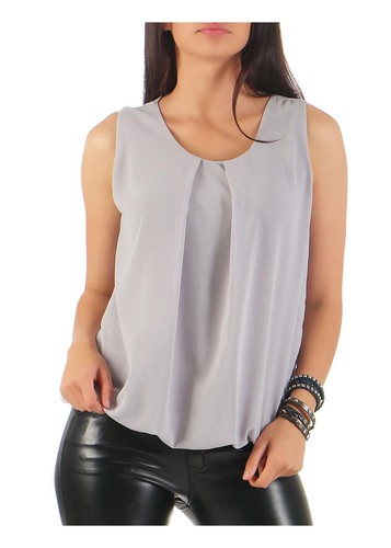 Damen bluse ärmellos - damen,