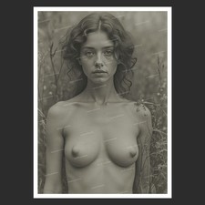 Vintage Photo Print SW Woman