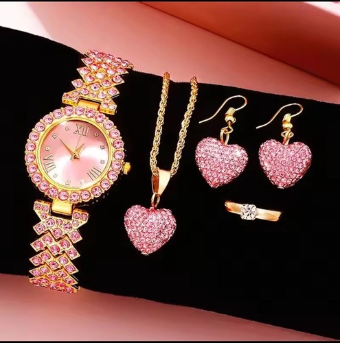 Goldene uhr rosa - goldene, &