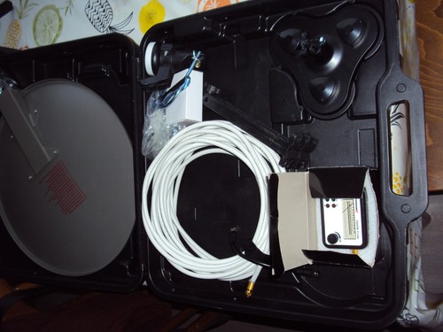 Mobile sat antenne koffer - sat,
