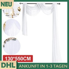 Chiffon-Vorhang Hochzeitsbogen