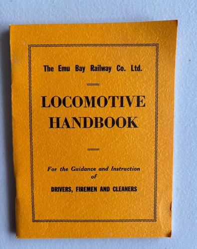 The emu bay railway compmany - the,