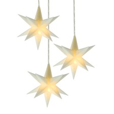 LED 3D Weihnachts Stern 12 cm