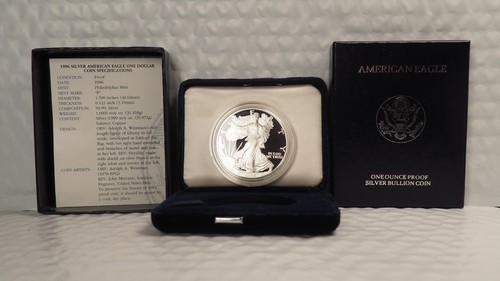 1996 american silver - $1,