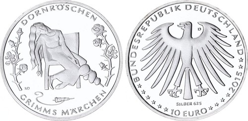 Euro silber 2015 grimms - silber,
