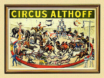 Circus plakat zirkus - circus, althoff
