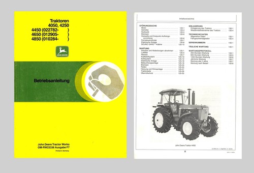 John deere traktor - 4050, 4250