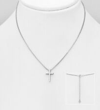 925 Sterling Silber Kreuzkette