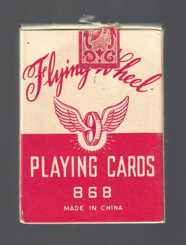 Playing cards flying wheel - playing,