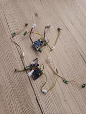 2 Stück 26732 CARRERA DIGITAL 132 CHIP DECODER Dekoder mit LED Licht vorn hinten