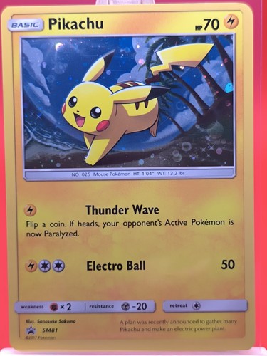 Pikachu sm81 sonne mond - sonne,