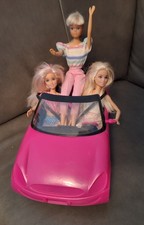 ♥ Barbie  plus pinkes Cabrio ♥ Kleidung ♥  Sommer Sonne Strand ♥