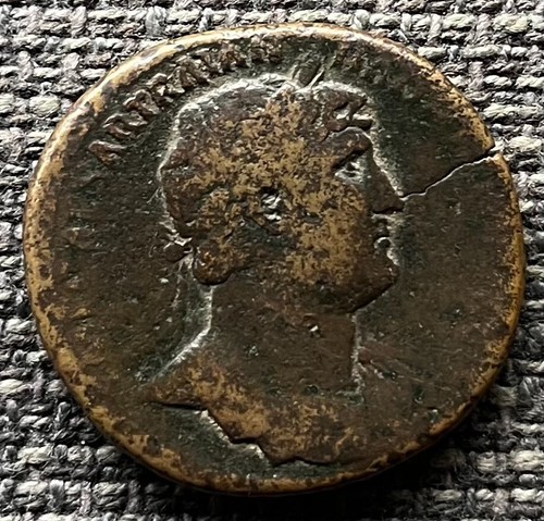 Hadrian sesterz virtus - hadrian, bronze