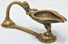 Antik Messing Tempel Diya