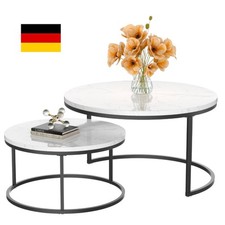 Couchtisch Rund 2er Set