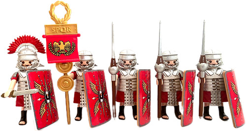 Playmobil soldaten - 5,