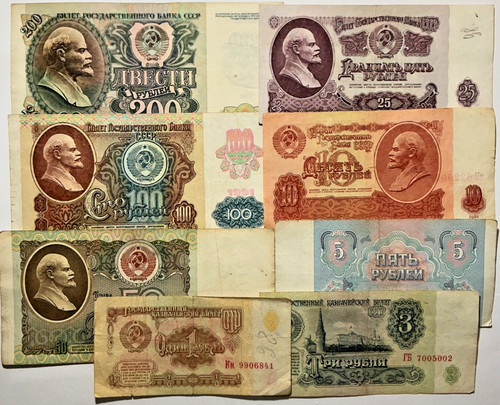 Konvolut lot rubel 1961 - x,