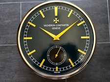Vacheron Constantin Händler Wanduhr neu mit Barcode
