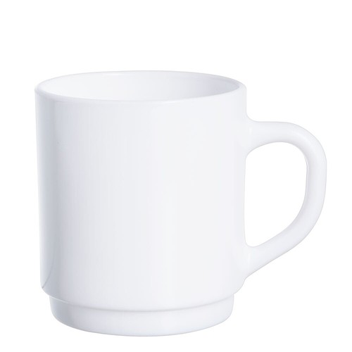 Becher kaffeebecher weiß - weiß, opal