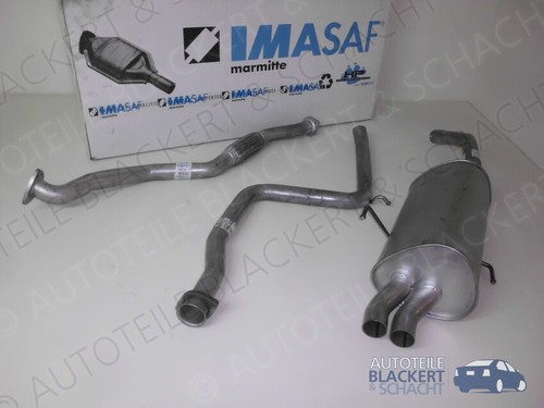 Imasaf auspuffanlage komplett - auspuffanlage,