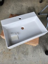 Aufsatzwaschbecken AZZURA Lavabo Squared 62x45cm