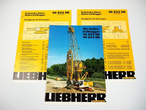 Prospekte liebherr 843 - 3, hs